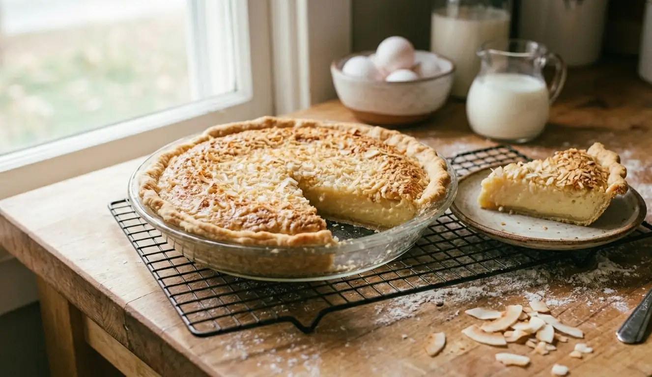 Barefoot Contessa Coconut Custard Pie Recipe